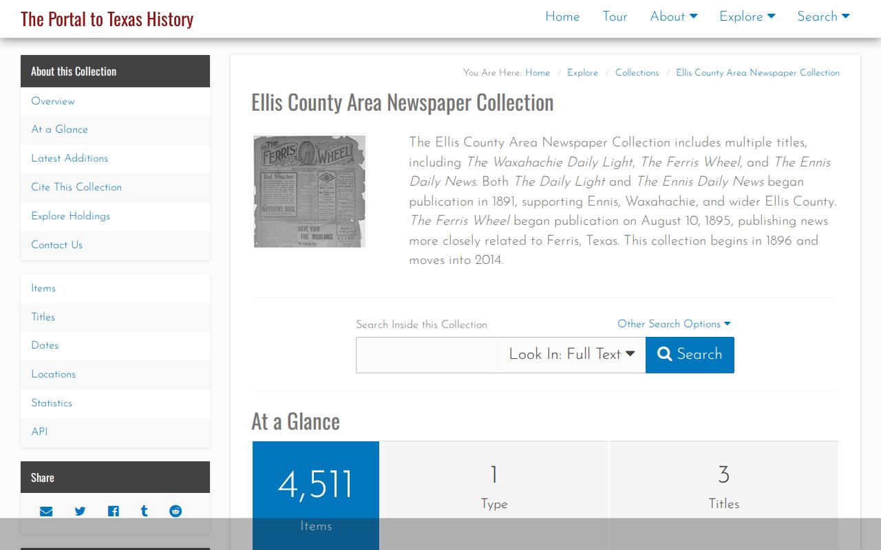 Ellis County historic Ennis Daily News arrest reporting archive